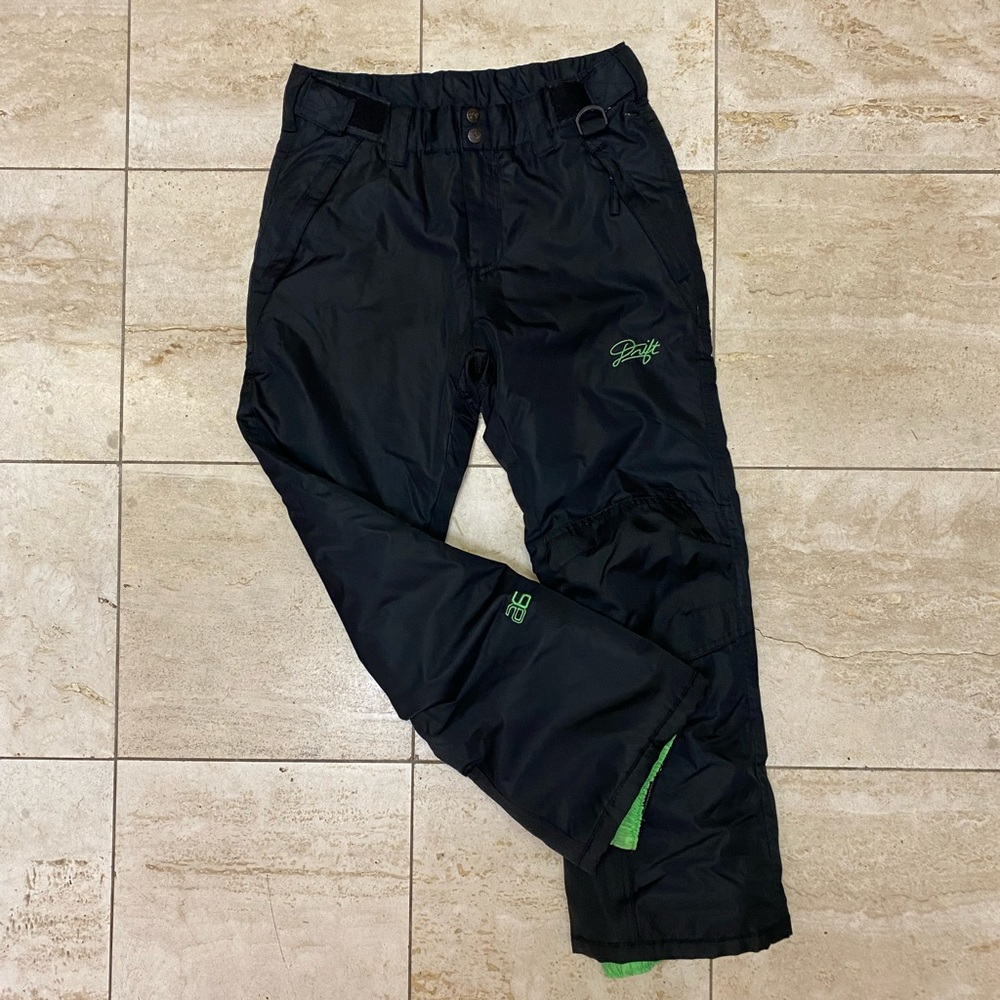 Drift Black Snow Pants - size MED